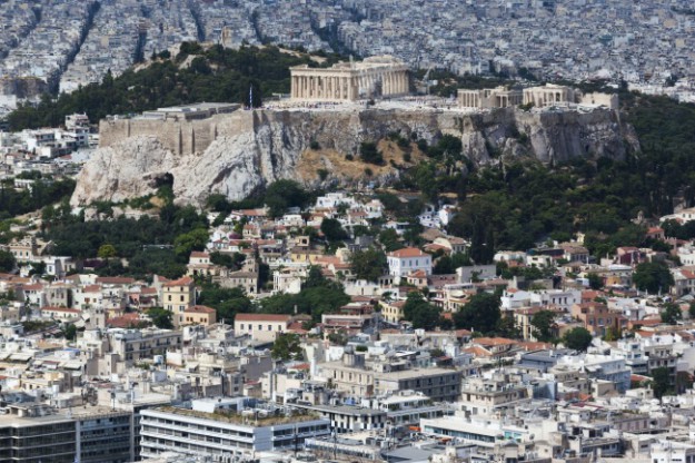 Акрополь в Афинах, Греция2