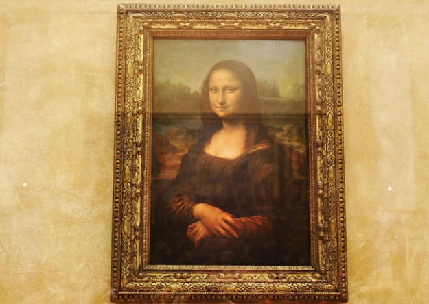 Портрет Моны Лизы в Париже, Франция
